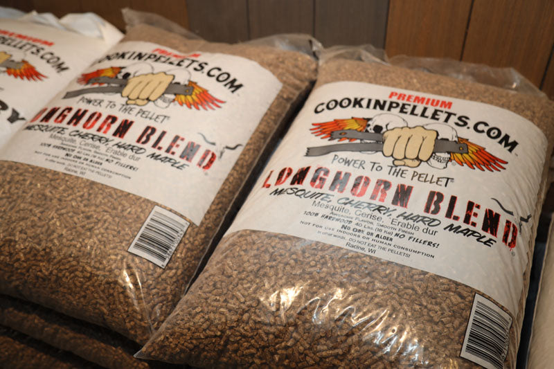 Cookin' Pellets - Longhorn Blend - 40 lb – Buffalo Barbecue Quest