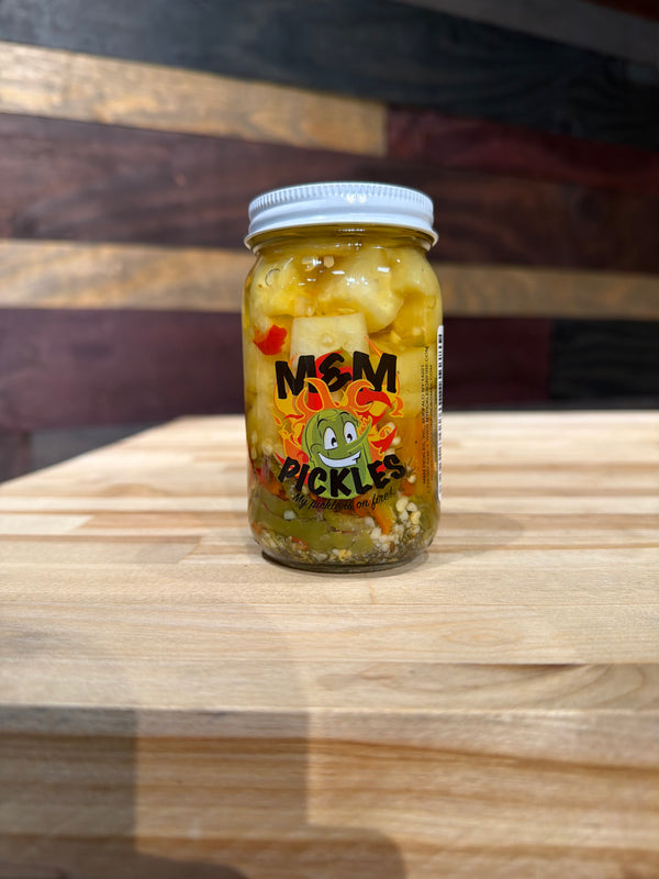 M&M Pickles - Spicy Pineapple - 8 oz