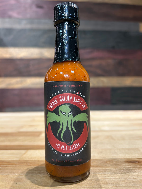 Burnin' Hollow Sauce Co - The Deep Inferno - 5 oz