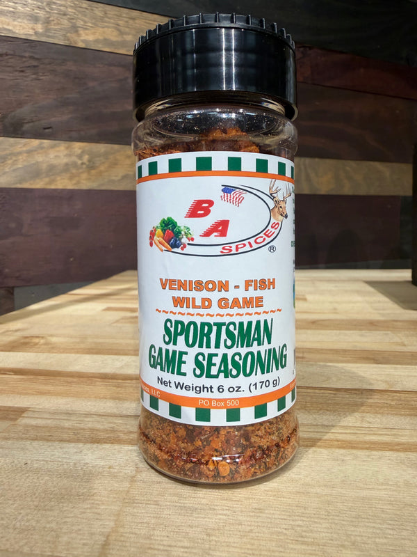 BA Sauces - Sportsman Game Seasoning - 6 oz