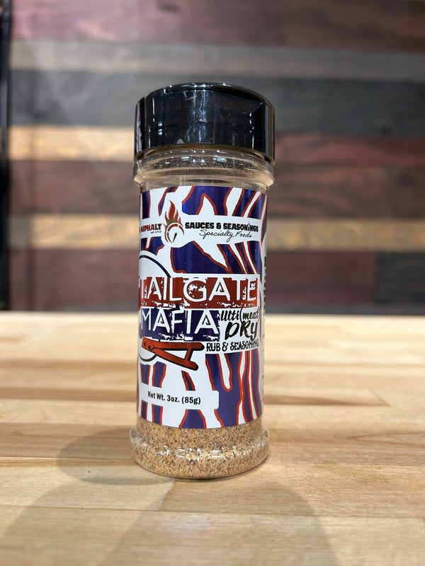 BA Sauces - Tailgate Mafia - Utilimeat Dry Rub - 3 oz