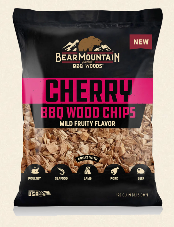 Bear Mountain - Cherry BBQ Wood Chips - 2 lb