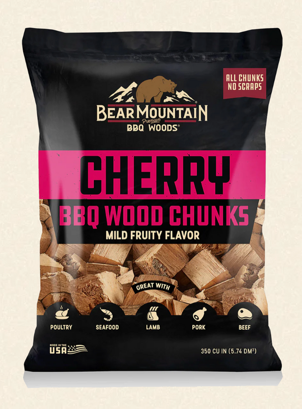 Bear Mountain - Cherry Wood Chunks - 4 lb