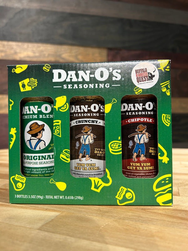 Dan-O's - 3 Bottle Combo Box (Original, Crunchy, Chipotle)