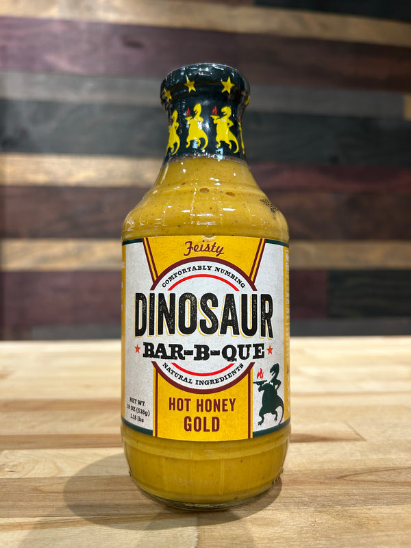 Dino BBQ - Hot Honey Gold Sauce - 19 oz