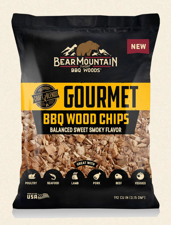 Bear Mountain - Gourmet BBQ Wood Chips - 2 lb