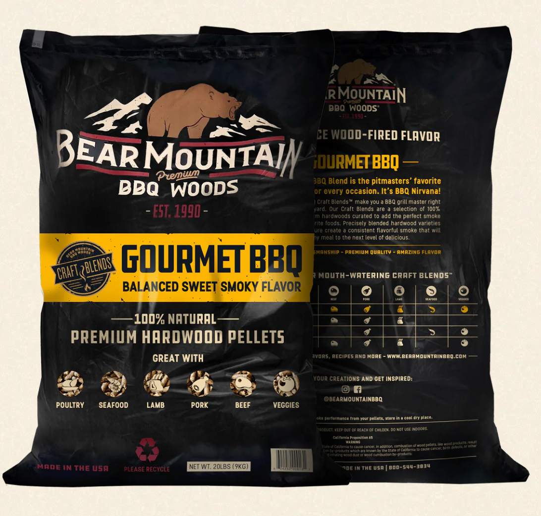 Bear Mountain Pellett Di Legno D'Acero Per Barbecue &ndash; 20 Libbre &ndash; Sapore Dolce, 100% Naturale
