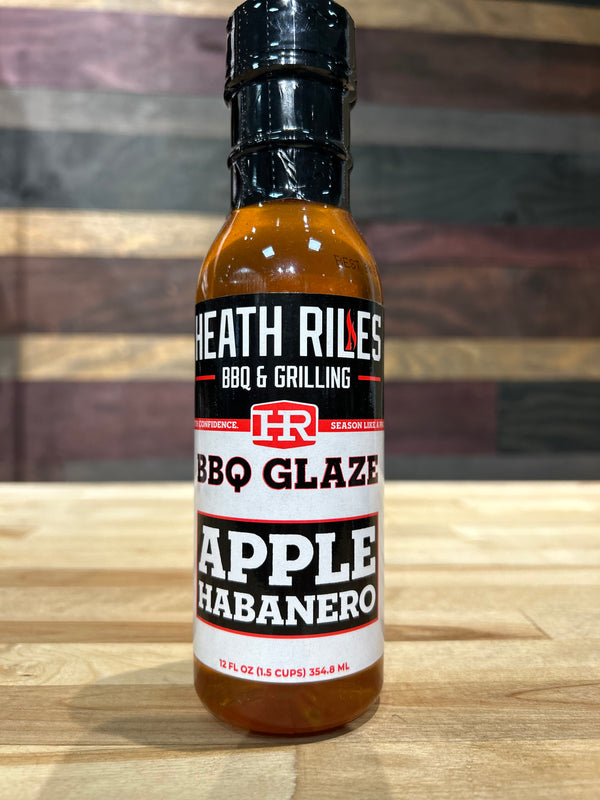 Heath Riles - Apple Habanero BBQ Glaze - 12oz