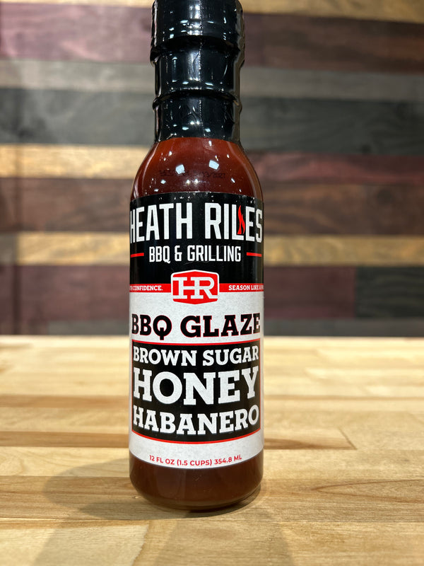 Heath Riles - Brown Sugar Honey Habanero BBQ Glaze - 12oz