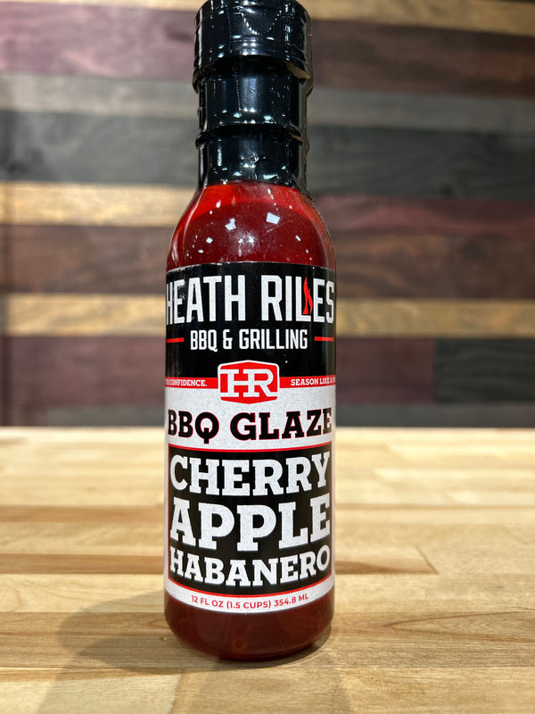 Heath Riles - Cherry Apple Habanero BBQ Glaze - 12oz