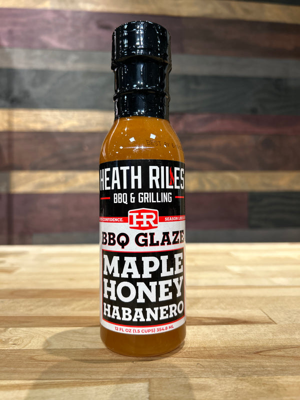 Heath Riles - Maple Honey Habanero BBQ Glaze - 12oz