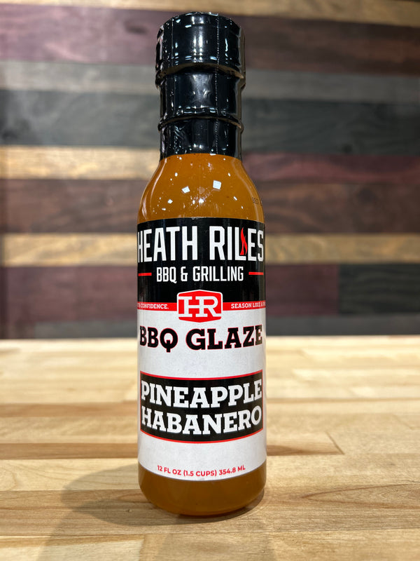 Heath Riles - Pineapple Habanero BBQ Glaze - 12oz