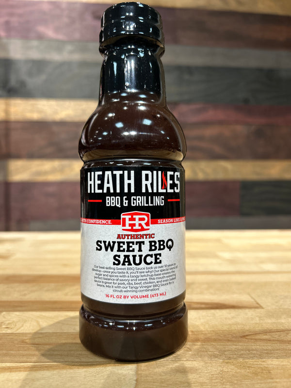 Heath Riles - Sweet BBQ Sauce - 16 oz