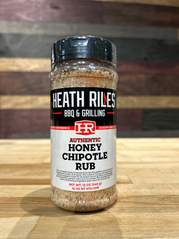 Heath Riles - Honey Chipotle Rub - 12 oz