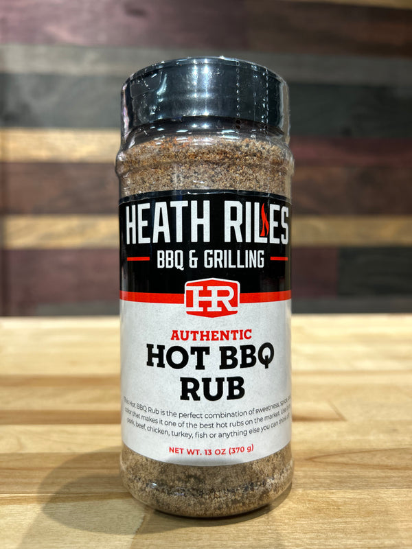 Heath Riles - Hot BBQ Rub - 13 oz