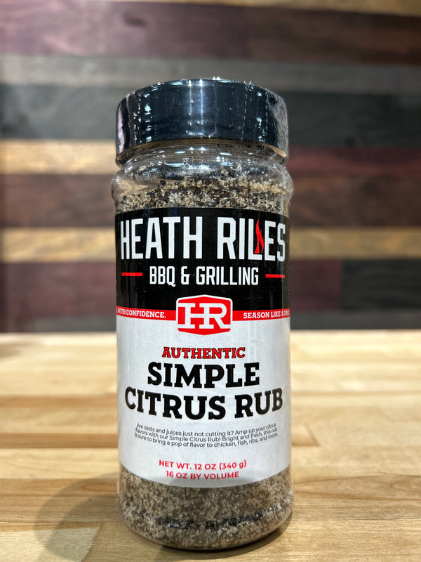Heath Riles - Simple Citrus Rub - 12 oz