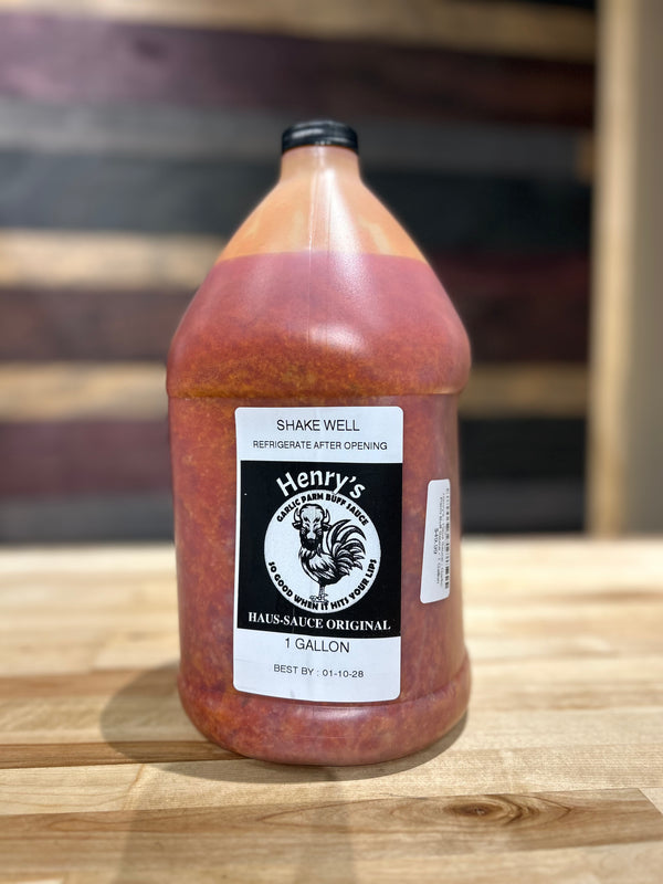 Henry's - Haus Sauce - Garlic Parm Buff Sauce - 1 Gallon