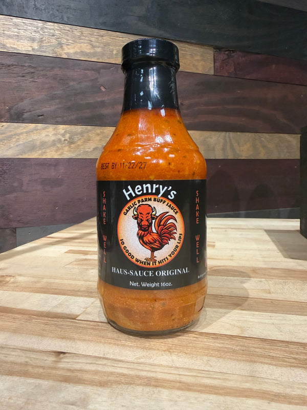 Henry's - Haus Sauce - Garlic Parm Buff Sauce - 16 oz