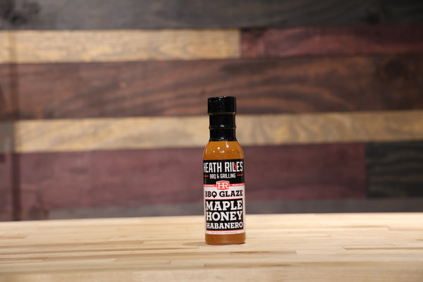 Heath Riles - Maple Honey Habanero BBQ Glaze - 12oz