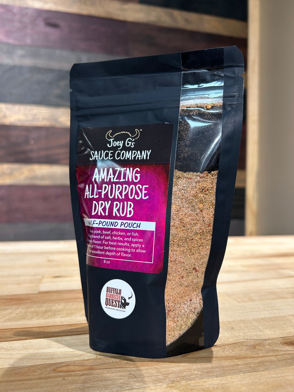 Joey G's - Dry Rub - Amazing All Purpose Blend - 8 oz