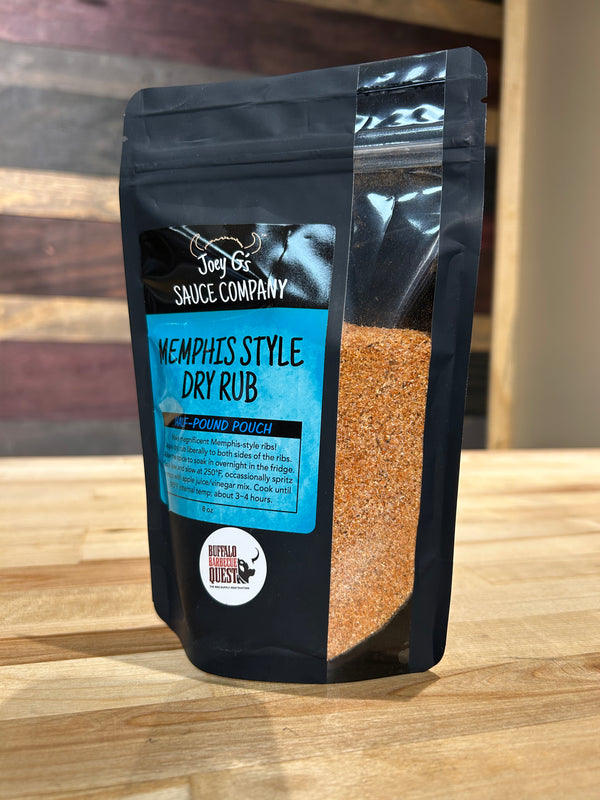 Joey G's - Dry Rub - Memphis Style - 8 oz