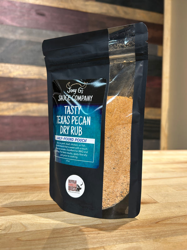 Joey G's - Dry Rub - Tasty Texas Pecan Blend - 8 oz