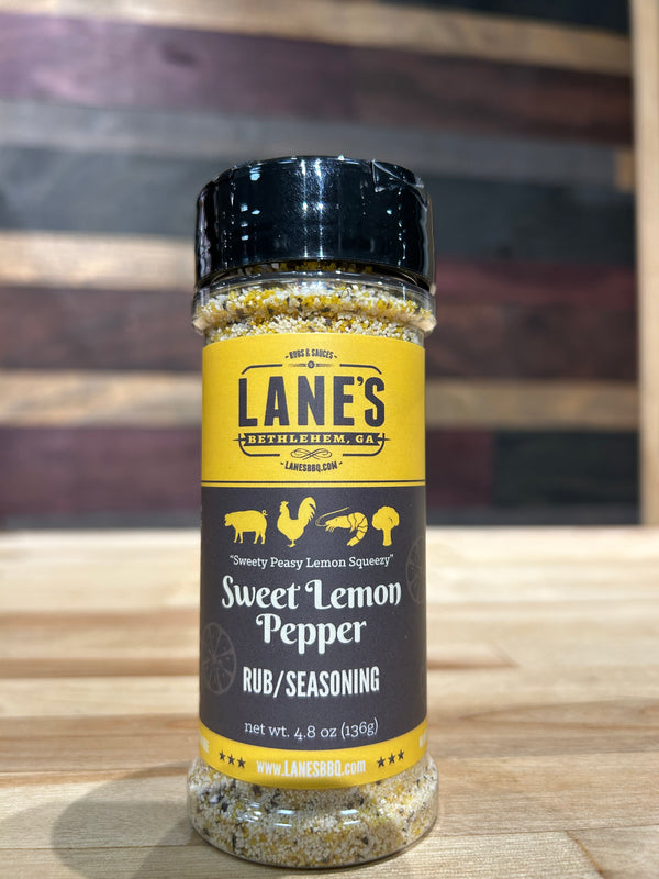 Lane's BBQ - Sweet Lemon Pepper - 4.8 oz