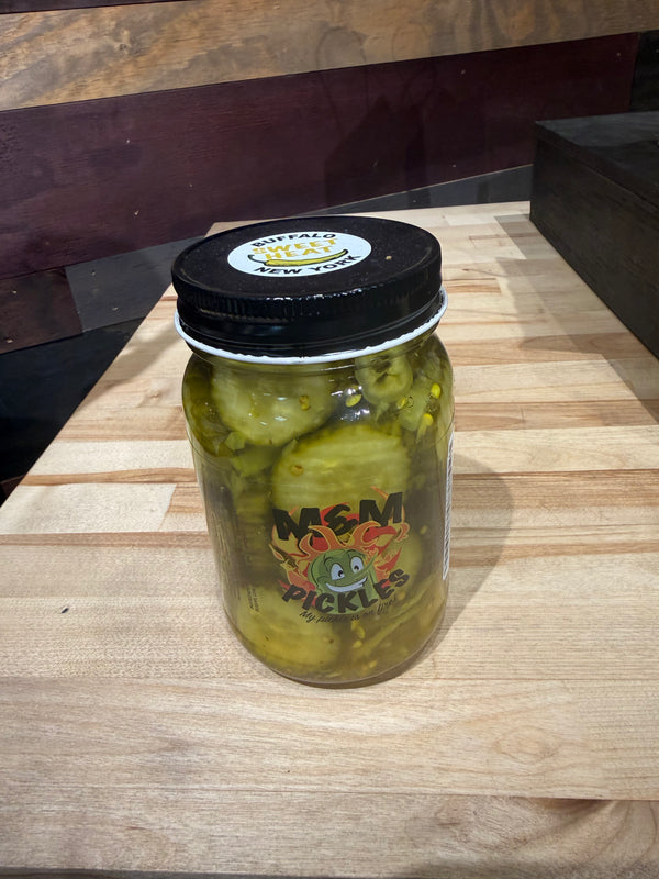 M&M Pickles - Sweet Heat - 16 oz