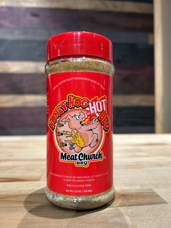 Meat Church - HOT Honey Hog BBQ Rub - 13 oz