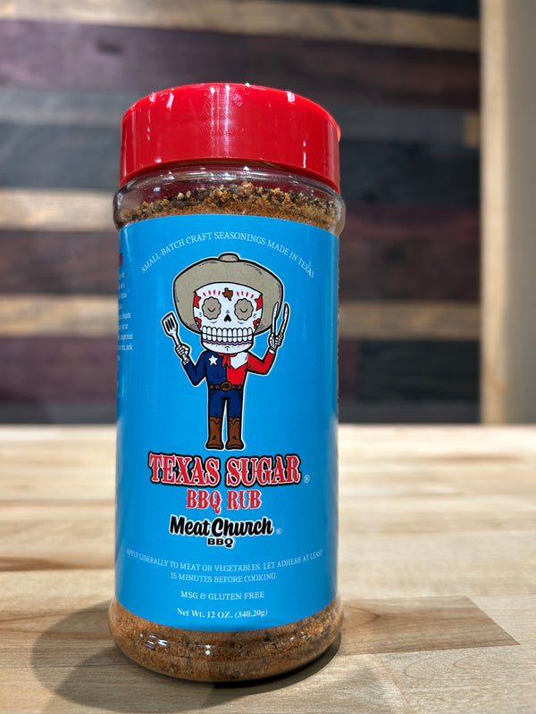 Meat Church - Texas Sugar BBQ Rub - 12 oz