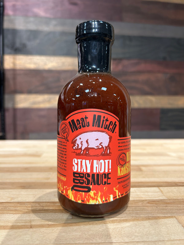 Meat Mitch - Stay Hot BBQ Sauce - 19.6 oz