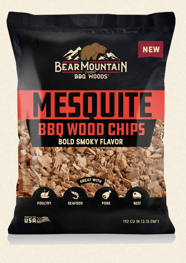 Bear Mountain - Mesquite BBQ Wood Chips - 2 lb
