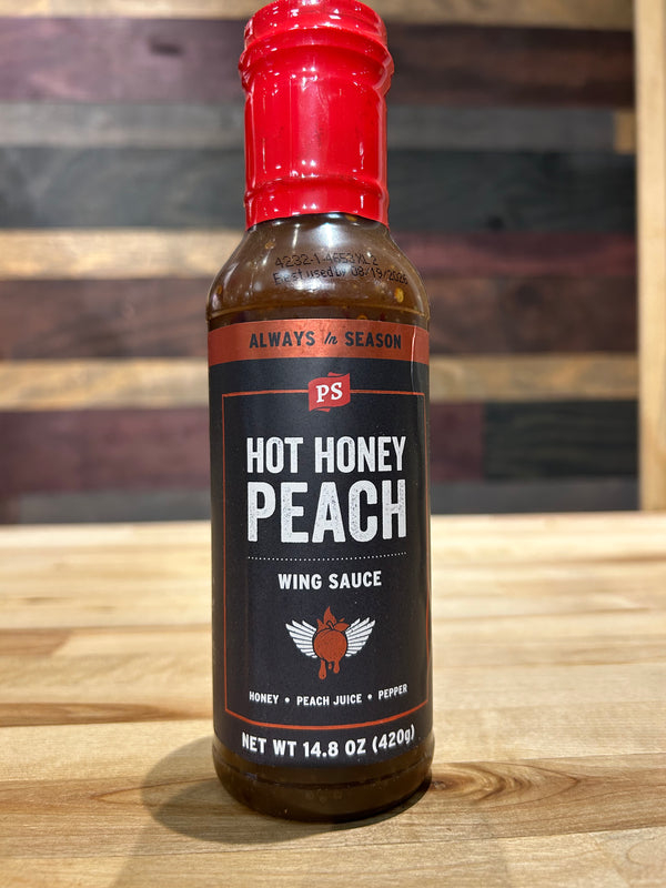 PS Seasoning - Hot Honey Peach Sauce - 14.8 oz