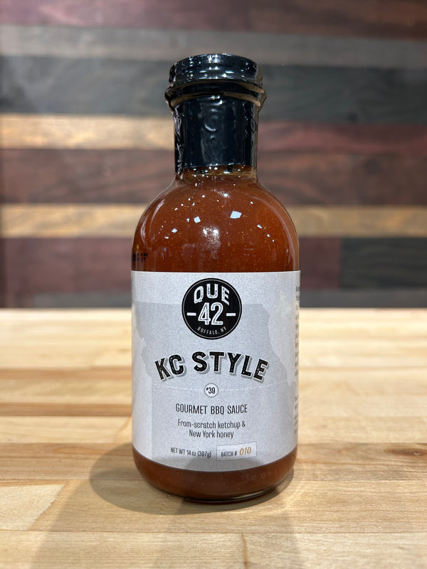 QUE 42 - KC Style Sauce - 14 oz