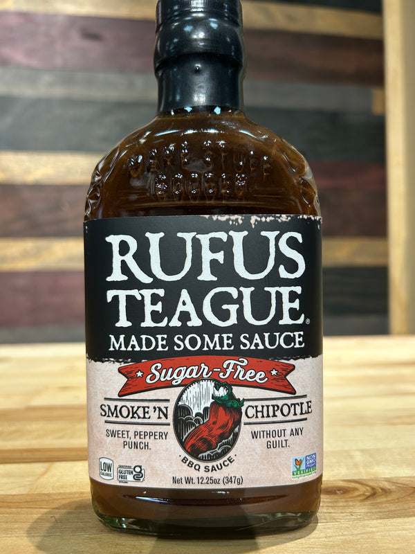 Rufus Teague - Smokin Chipotle - SUGAR FREE - 12.25 oz
