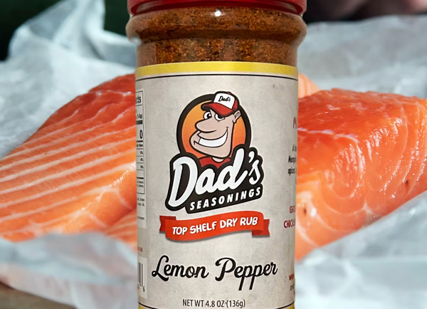 Dad's Seasonings - Lemon Pepper Rub - 4.59 oz
