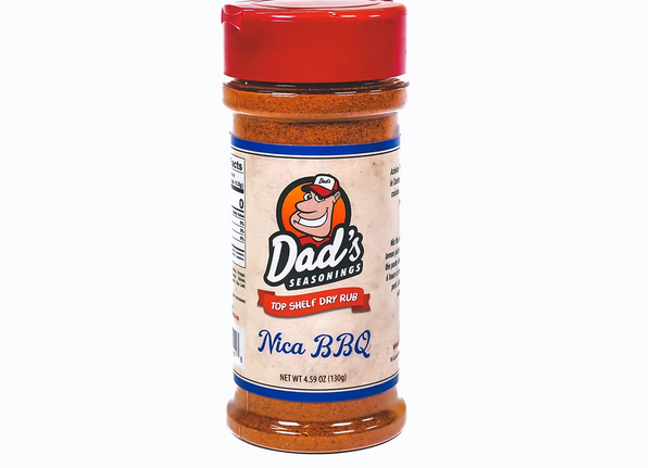 Dad's Seasonings - Nica BBQ Rub - 3.5 oz