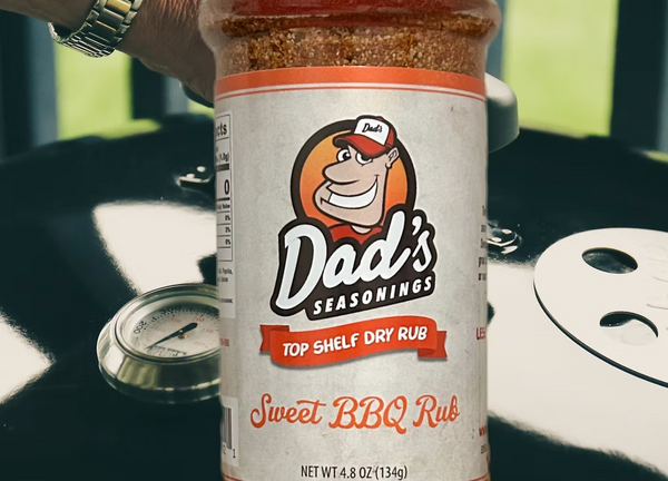 Dad's Seasonings - Sweet BBQ Rub - 4.8 oz