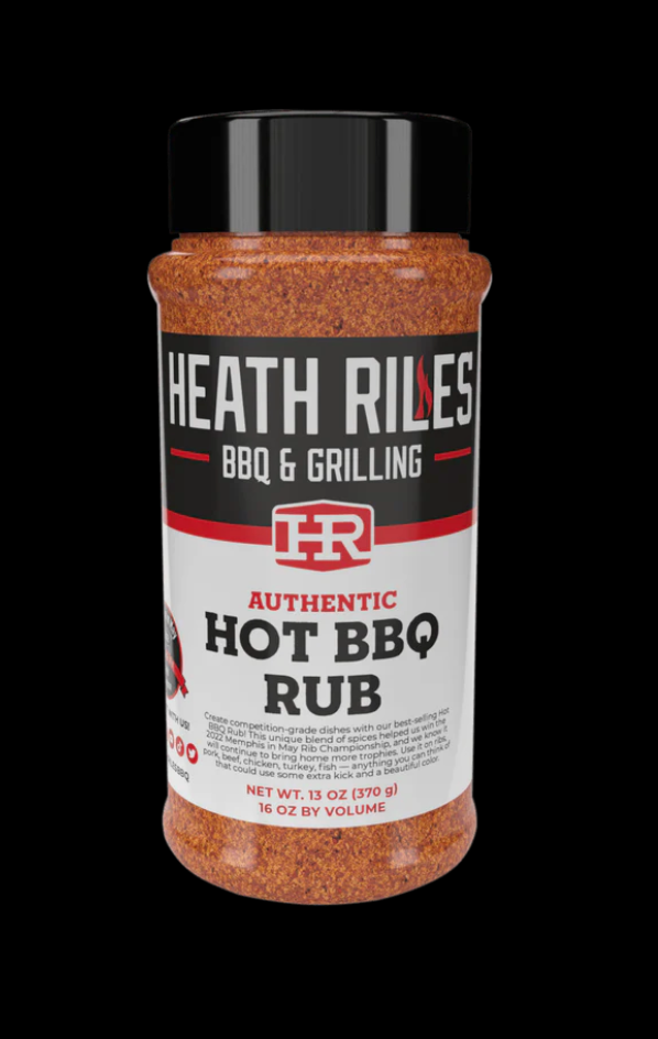 Heath Riles - Hot BBQ Rub - 13 oz