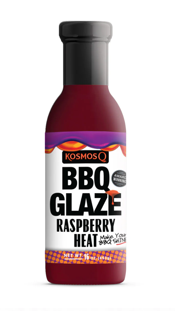 Kosmo's Q - Raspberry Heat Glaze - 16 oz