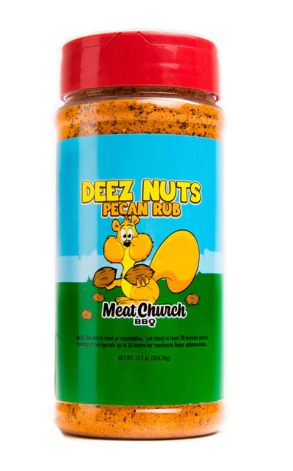 Meat Church - Deez Nuts Pecan Rub - 14 oz