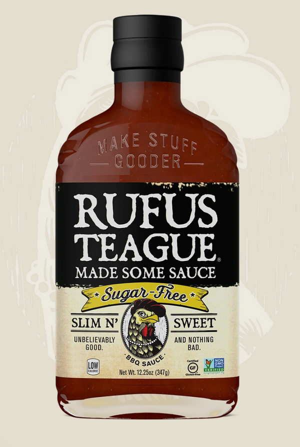 Rufus Teague - Slim N Sweet - SUGAR FREE - 12.25 oz