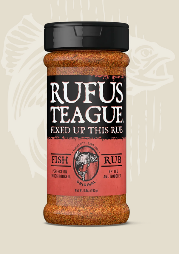 Rufus Teague - Fish Rub - 6.4 oz