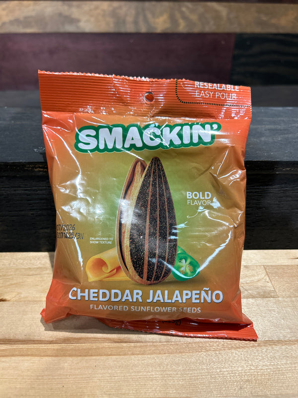 Smackin' Seeds - Cheddar Jalapeno - 4 oz
