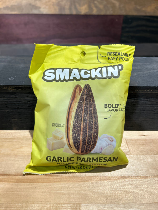 Smackin' Seeds - Garlic Parmesan - 4 oz