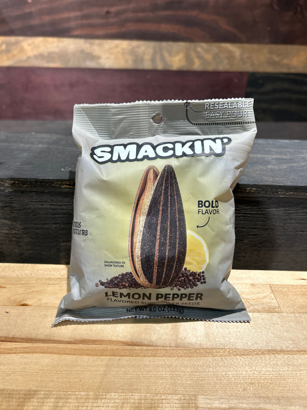 Smackin' Seeds - Lemon Pepper - 4 oz