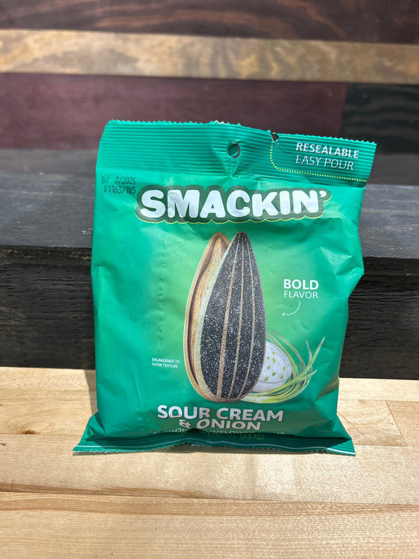 Smackin' Seeds - Sour Cream & Onion - 4 oz