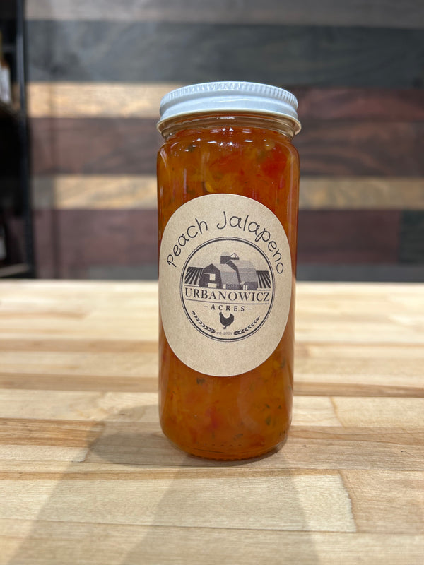 Urbanowicz Acres - Peach Jalapeno Jam - 8 oz