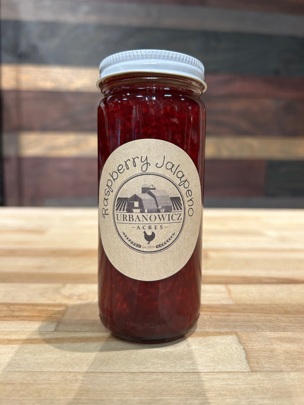 Urbanowicz Acres - Raspberry Jalapeno Jam - 8 oz