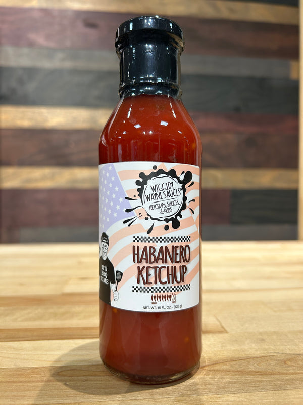 Wiggidy Wayne - Habanero Ketchup - 15 oz